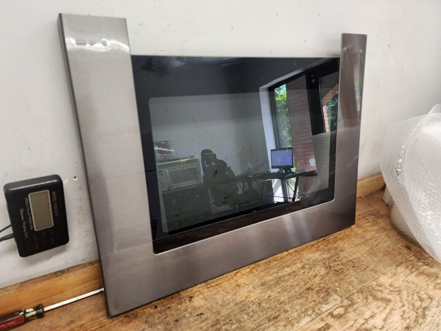 LG Range Door Stainless Part# ACQ73322911