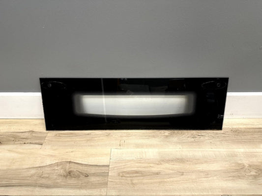Frigidaire Range Lower Door Glass Black Part 316410011 - ApplianceSolutionsHub