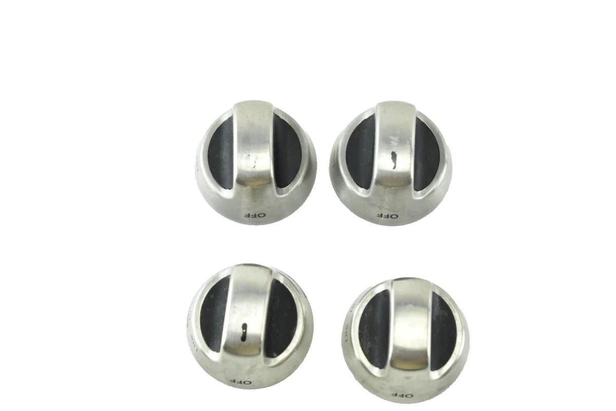 Genuine KitchenAid Range Oven Knob Set of 4 W10114682(1) W10114692(3) - ApplianceSolutionsHub