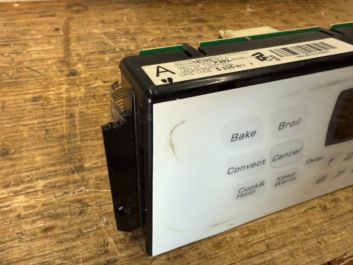 Genuine Whirlpool Range Control Board Part 8507P292 - 60 SEE PHOTOS - ApplianceSolutionsHub