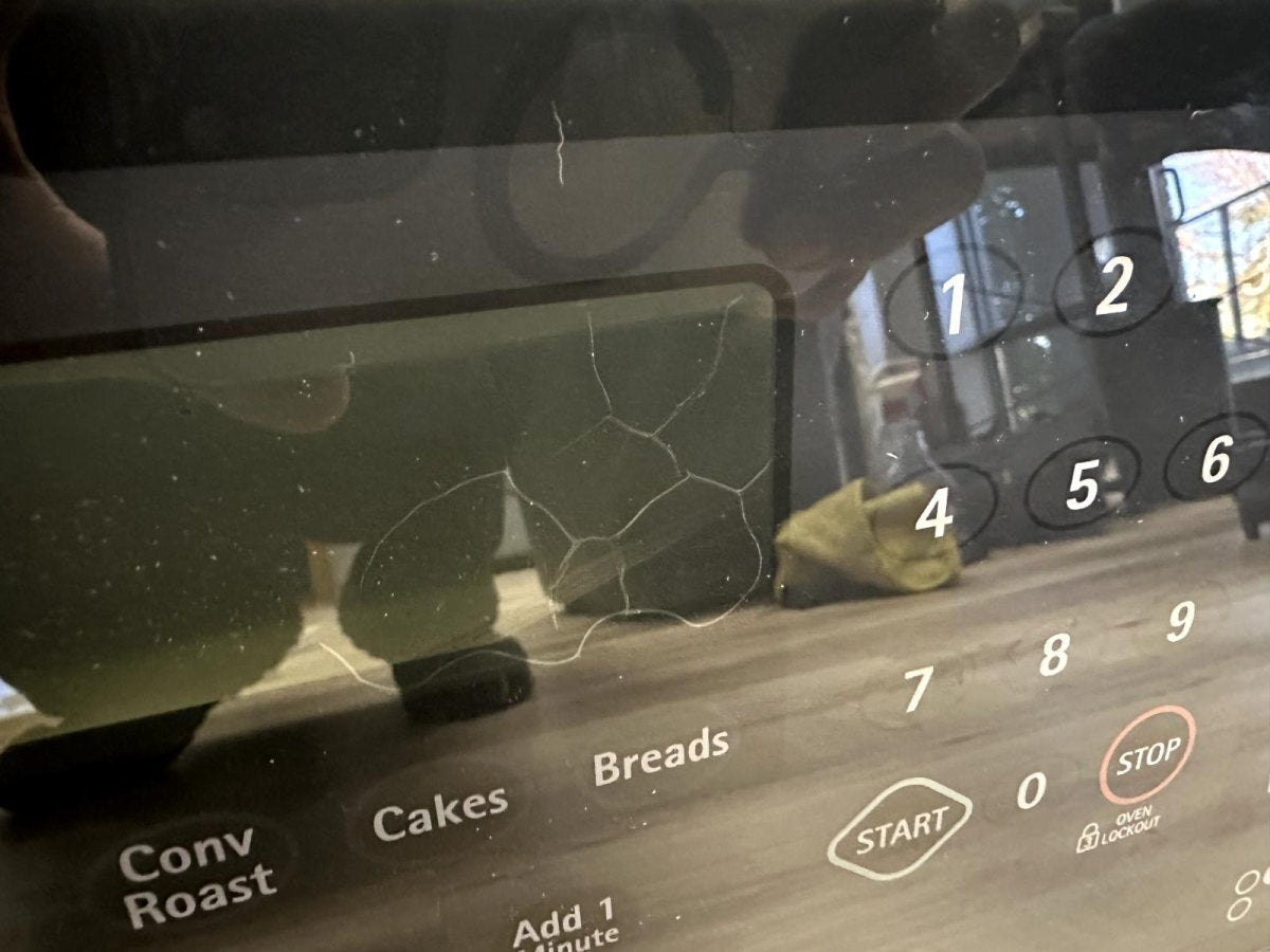Kenmore Range Control Panel Stainless ONLY PART 5303935298 - ApplianceSolutionsHub