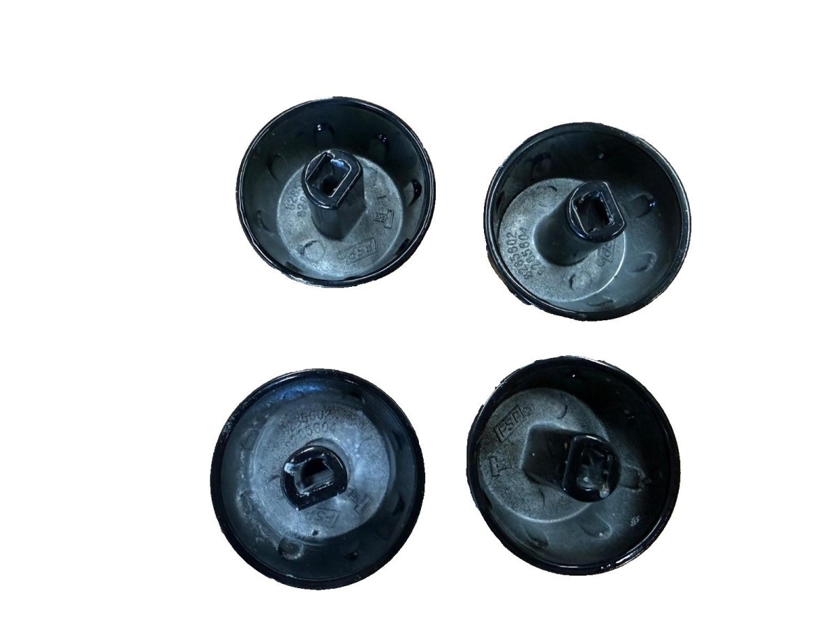 Kitchenaid Slide in Range Burner Knobs x4 Black Part 8285602 8285604 - ApplianceSolutionsHub