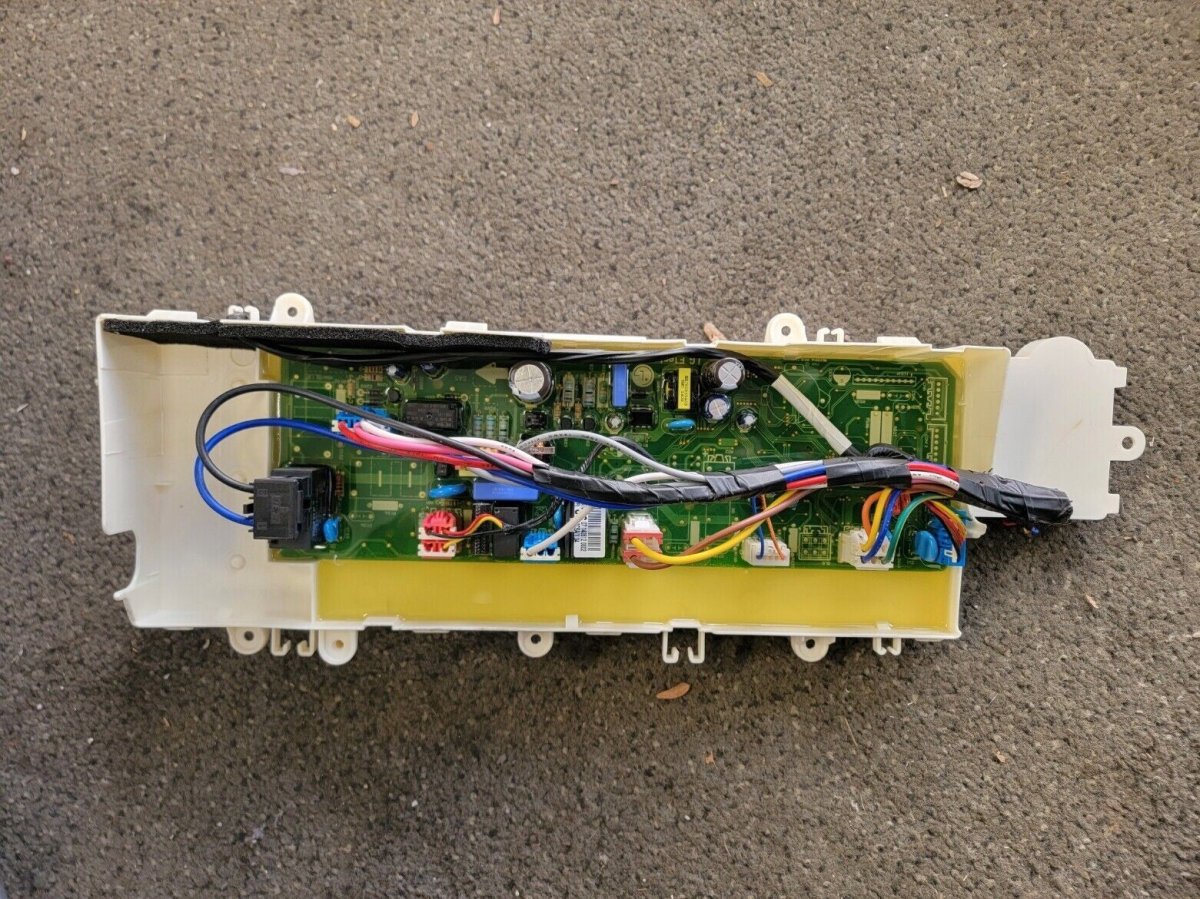 LG Dryer Control Board and Interface COMBO! | EBR62707636 EBR63615909 - ApplianceSolutionsHub