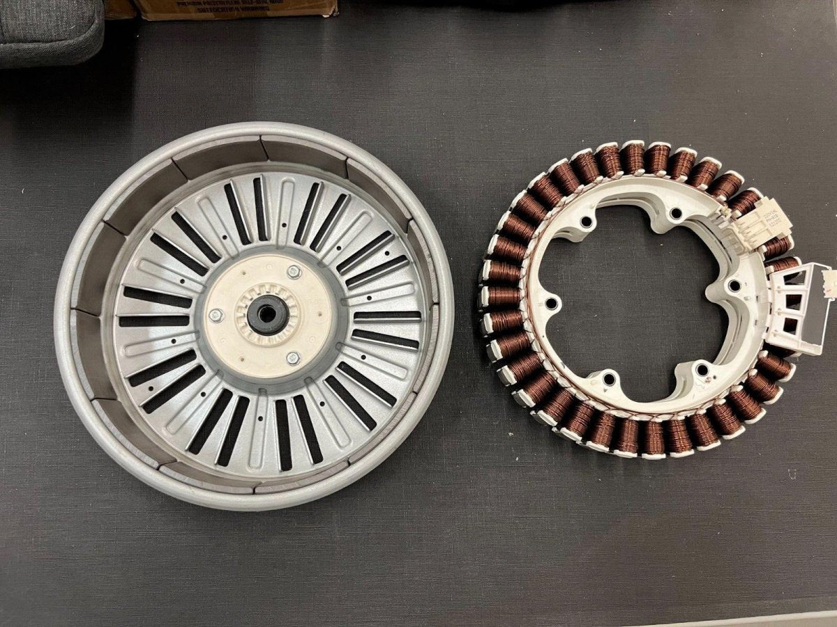 LG Kenmore Washer Motor Stator/Rotor 4413ER1003B, 5215672, 4417EA1002K - ApplianceSolutionsHub