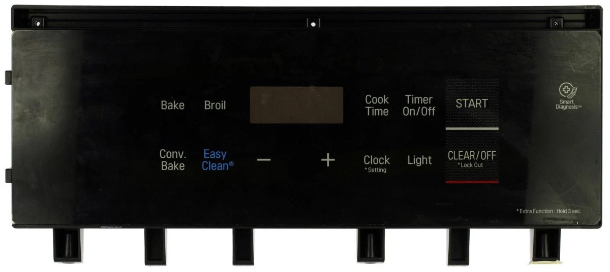 LG Oven Range Stove Control Panel Part MEG654990 - ApplianceSolutionsHub