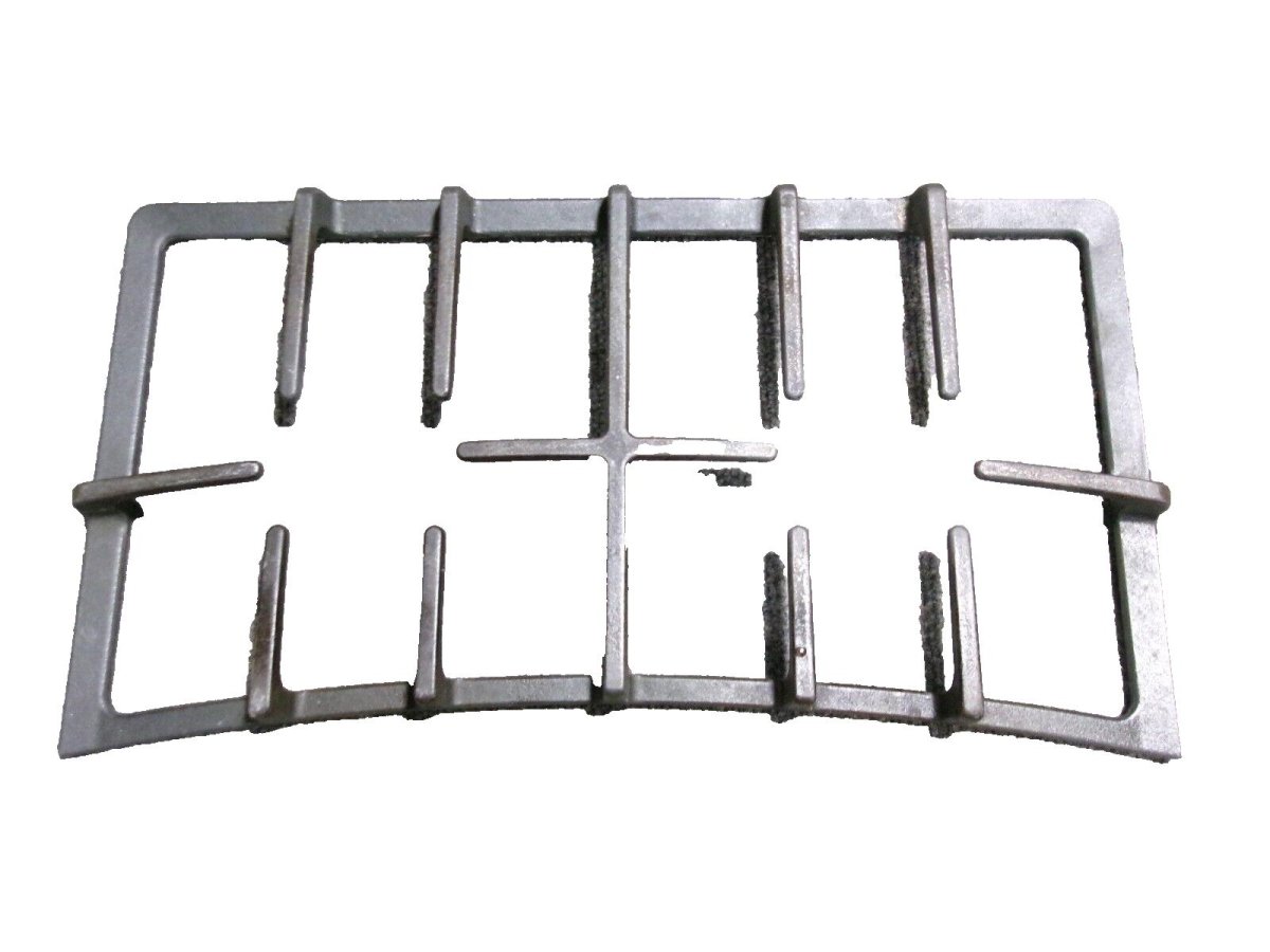 LG Range Cast Iron Burner Grate Left Or Right Part AEB73125001 - ApplianceSolutionsHub
