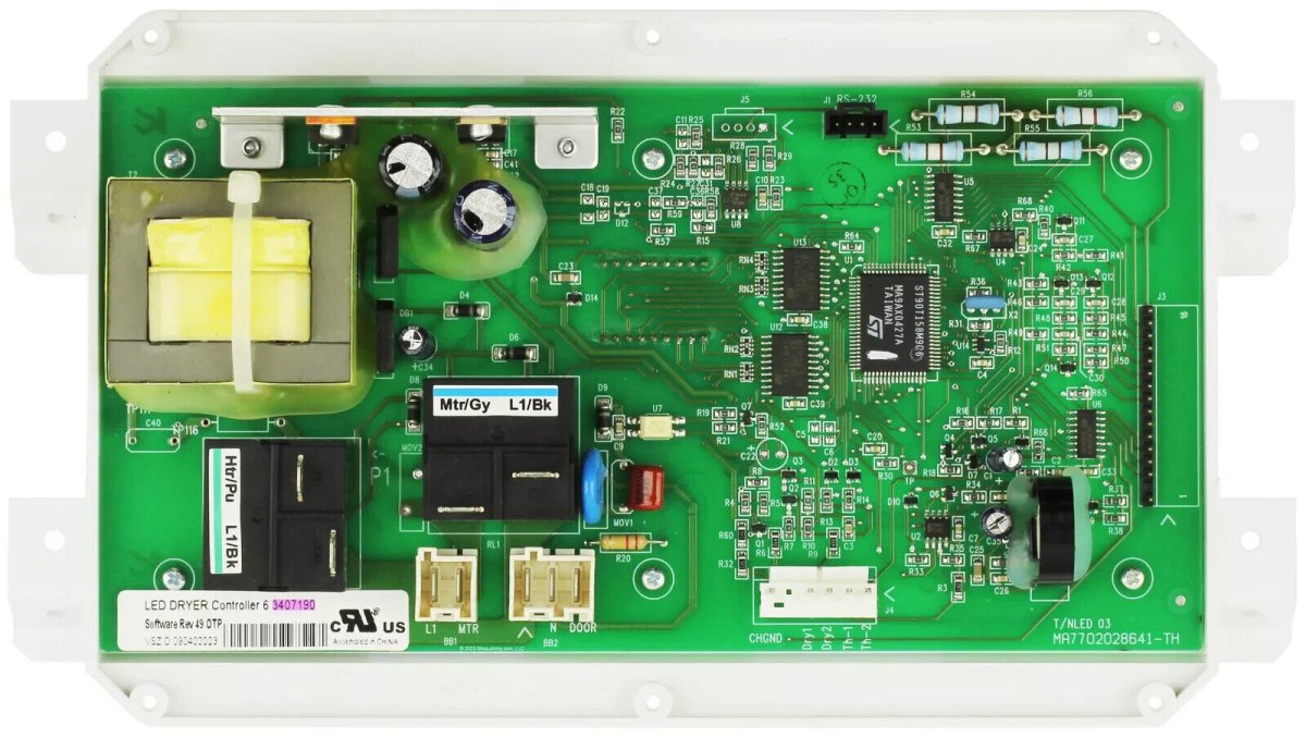 Maytag Dryer 6 3407190 33003028 Control Board - ApplianceSolutionsHub