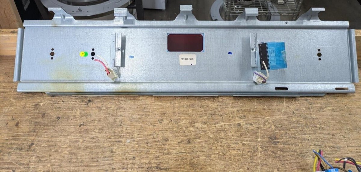 Maytag Range Control Panel White Part W10207496 W10207497 W10214549 - ApplianceSolutionsHub