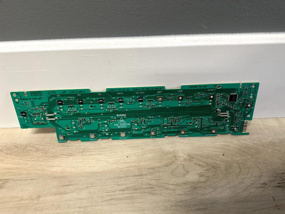 OEM Genuine Fisher & Paykel Washer Display Module Board, Part 421614P, 478106P - ApplianceSolutionsHub