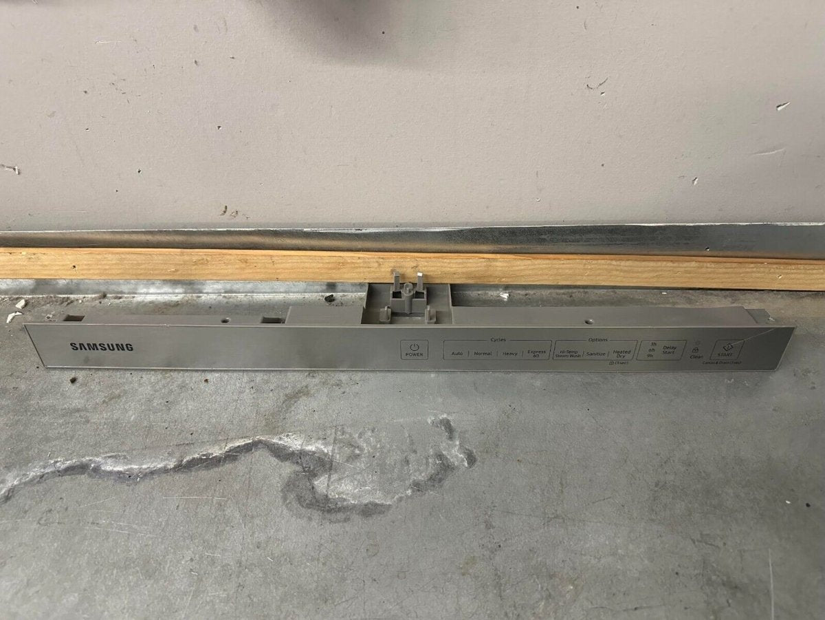 Samsung DD82-01594B Dishwasher Control Board Panel Scratched Consol UI - ApplianceSolutionsHub