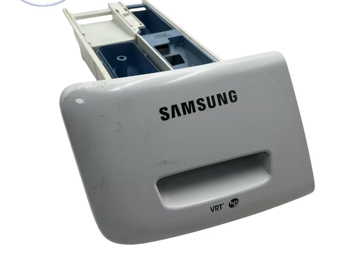 Samsung Washer Detergent Dispenser Drawer Assembly DC97 - 18142C - ApplianceSolutionsHub