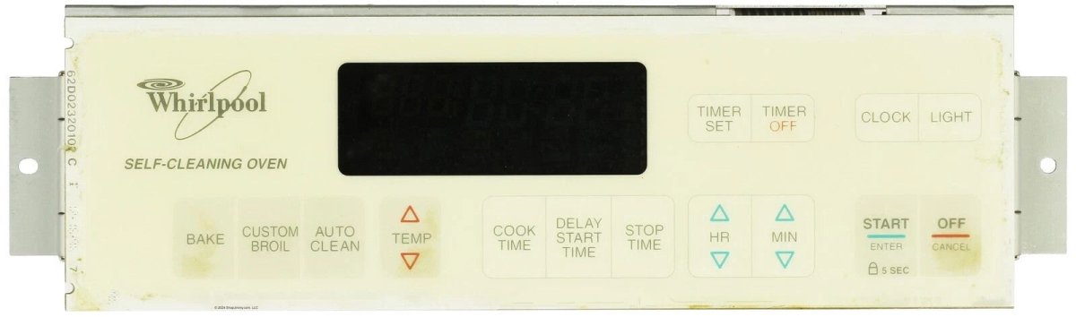 Whirlpool Oven 3195116 6610054 Control Board - White - ApplianceSolutionsHub