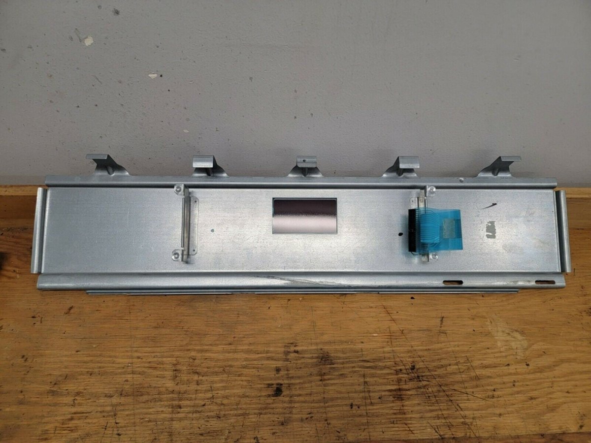 Whirlpool Stove Oven Control Panel Interface Silver Part W10450483 - ApplianceSolutionsHub