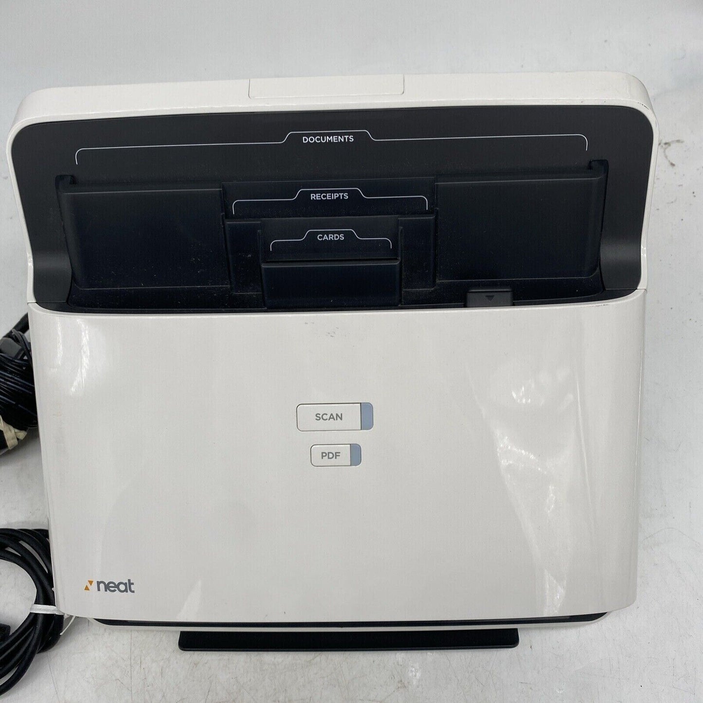 Neat Desk ND-1000 Desktop Receipt Document Scanner Digital Filing System W/Cords