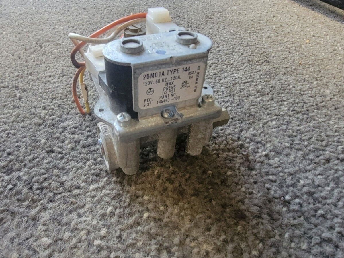 Frigidaire Kenmore Dryer Gas Valve Assembly 5303207410 5303207409 145493-000 - ApplianceSolutionsHub