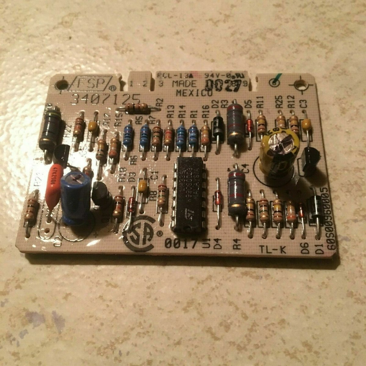 FSP Whirlpool Washer Water Temperature Control Board Part # 3407125 - ApplianceSolutionsHub