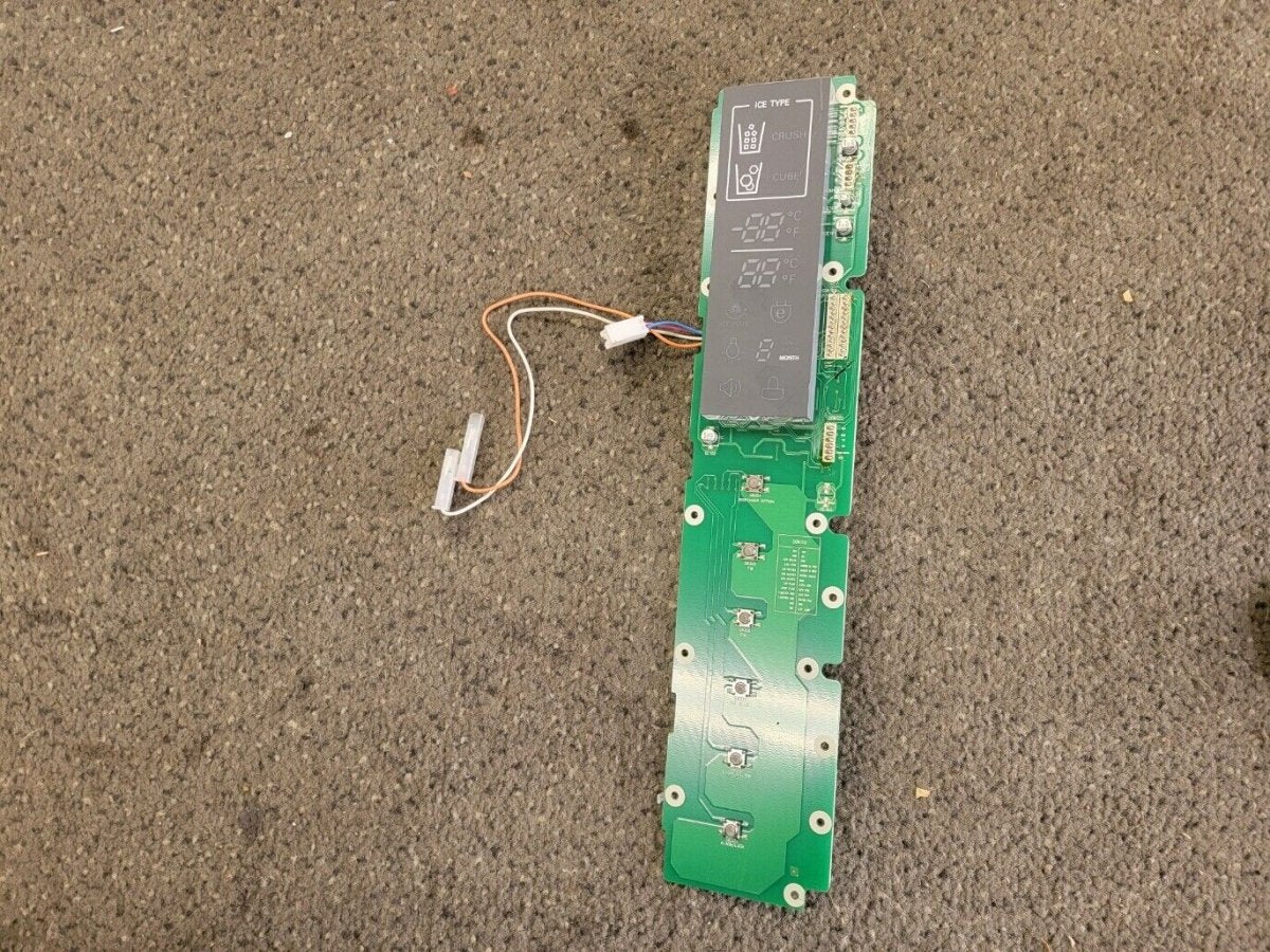 Genuine LG Refrigerator Dispenser Display Control Board EBR67357910 - ApplianceSolutionsHub