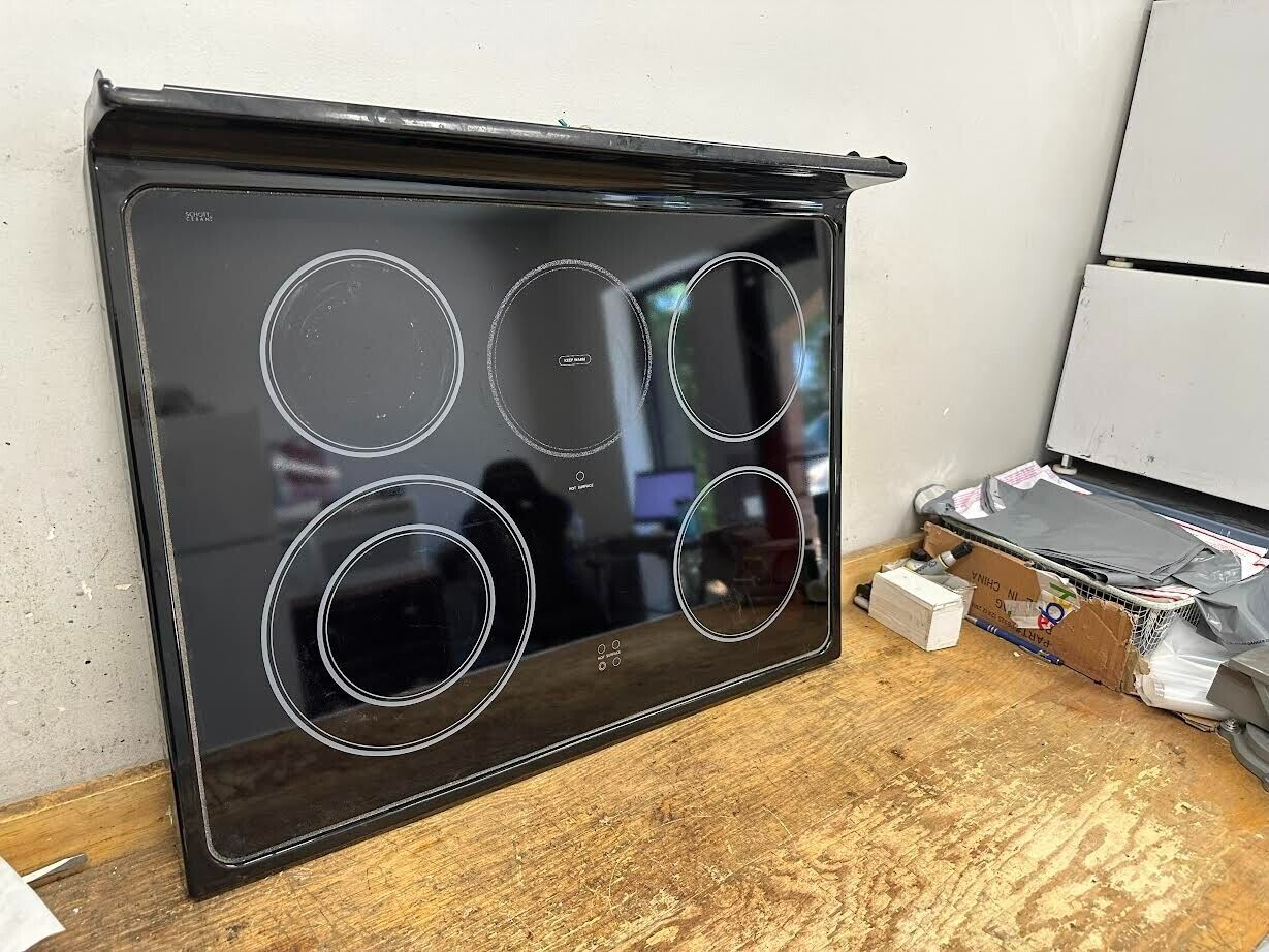 Kitchenaid Stove Oven Glass Main Top Black Part# 8188009