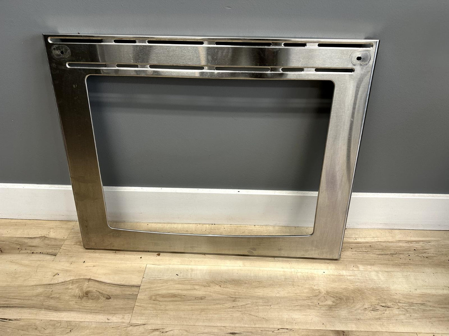 316553004 Frigidaire Range Stove Oven Door Outer Front Panel Overlay Stainless