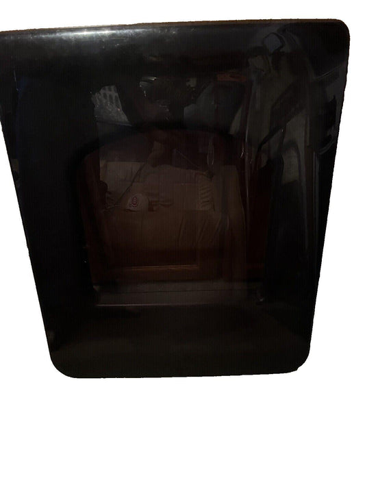 OEM SAMSUNG DRYER DOOR  Assembly PART# DC97-19213A - With Hinges & Latch -