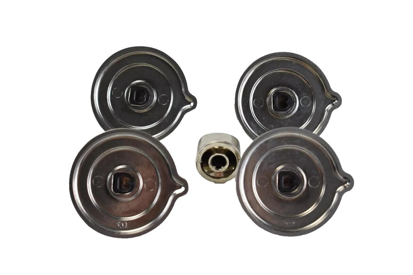 Genuine GE Range Oven, Knobs Set of 5 # WB03T10266 WB03T10272