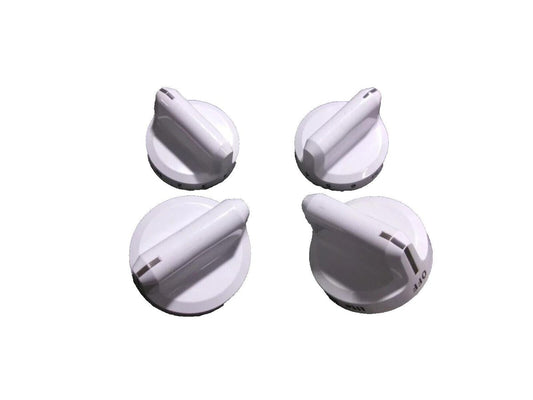 316545004 Frigidaire Kenmore Range Oven Burner Knobs (Set of 4) - ApplianceSolutionsHub