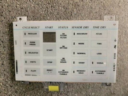 Amana Dryer Control Board 61203 R0603185 00N00071101 74C0008S004 60 - 0007 - ApplianceSolutionsHub