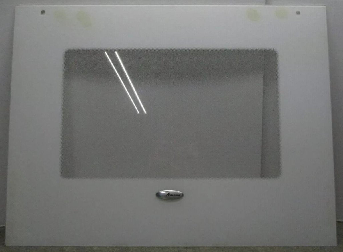 AMANA RANGE DOOR GLASS PART # 31946703W - ApplianceSolutionsHub