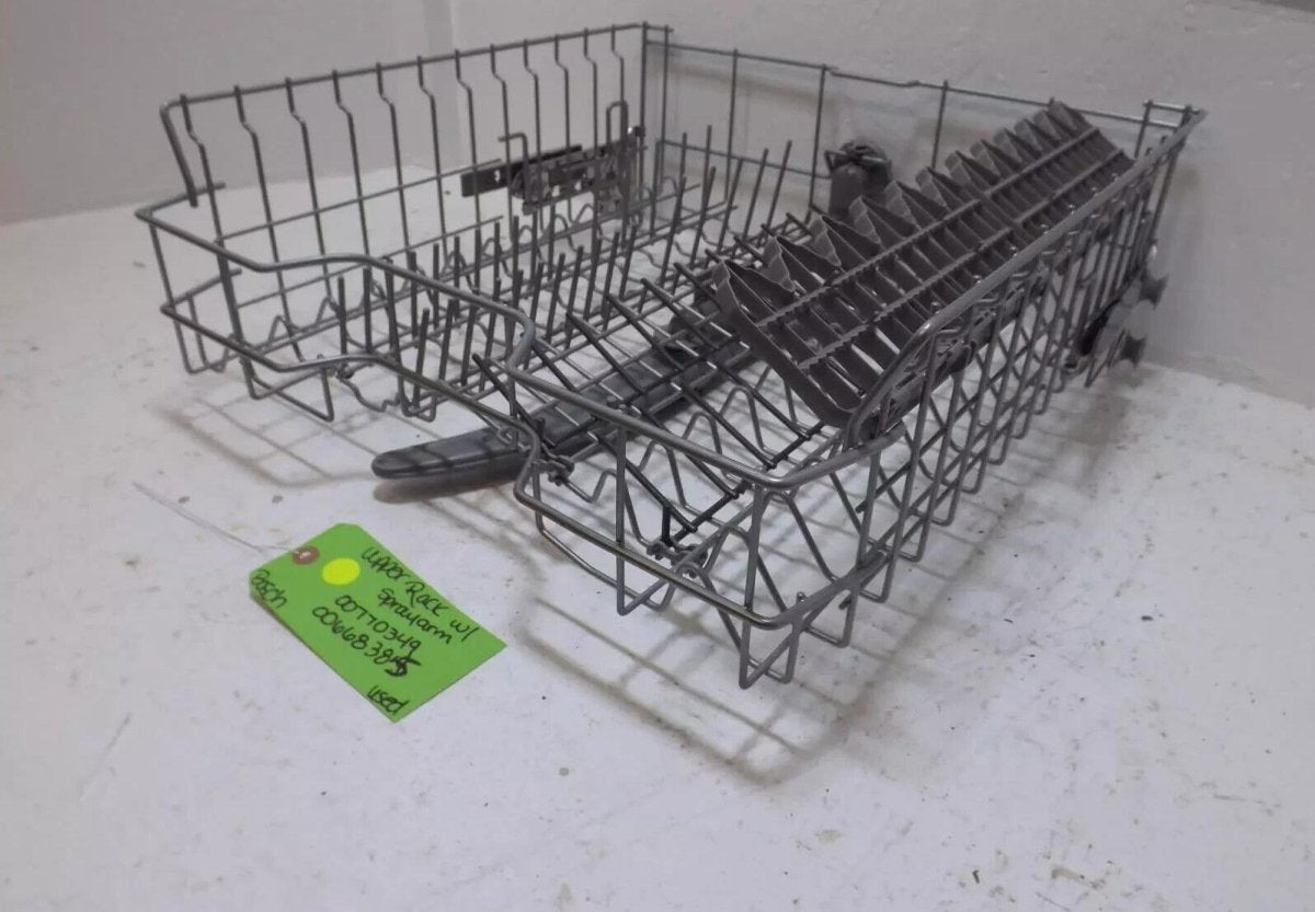 Bosch Dishwasher 00770349 00668385 Upper Rack w/ Sprayarm Used - ApplianceSolutionsHub