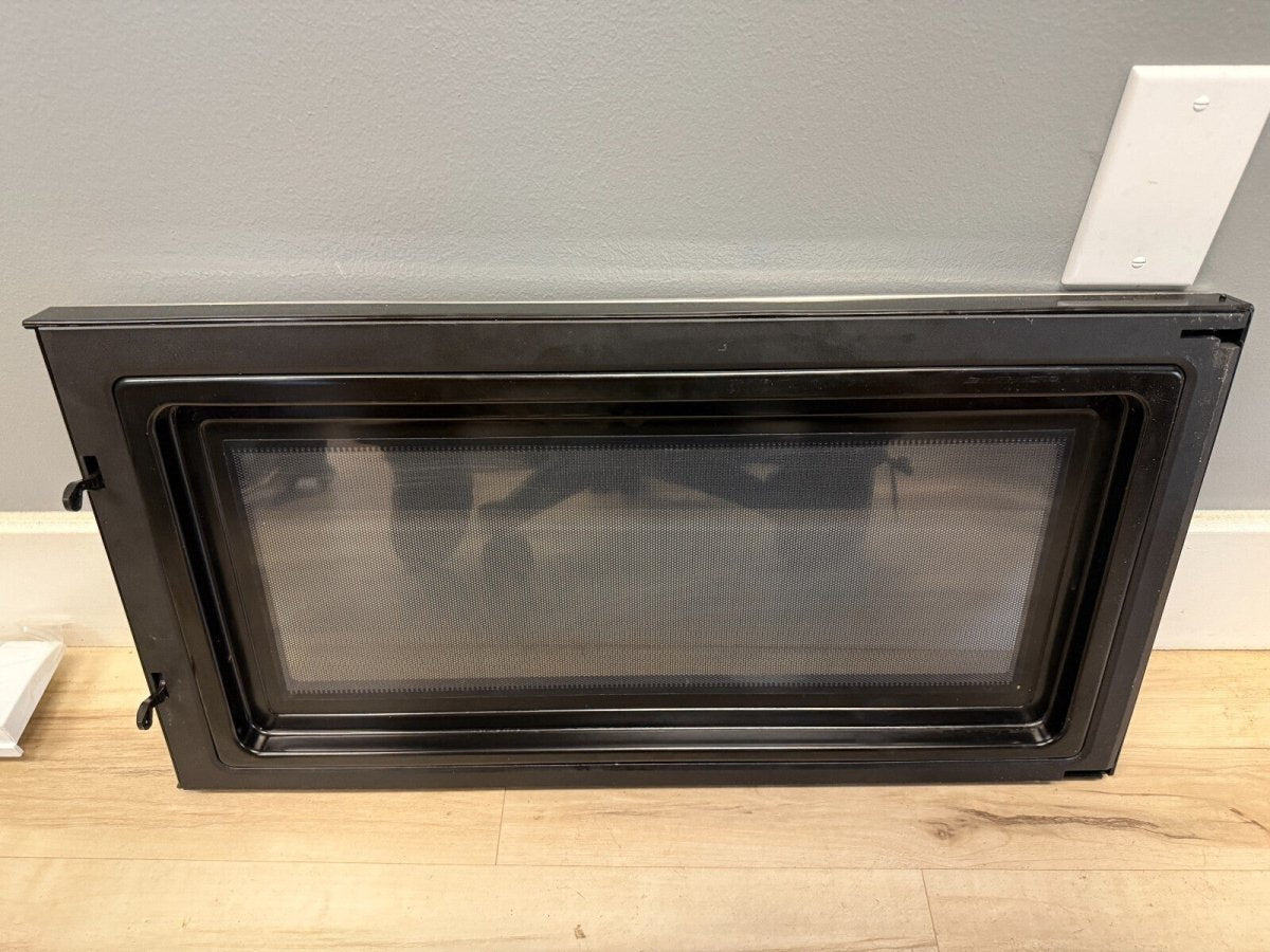 Bosch Microwave Door Stainless Part 00143823 143823 - ApplianceSolutionsHub