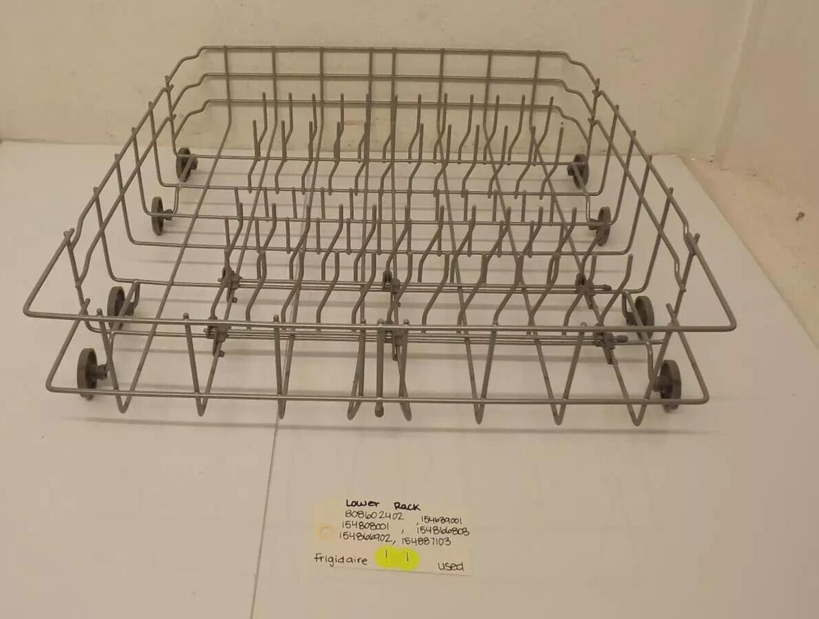 Frigidaire Dishwasher 808602402 154639001 154808001 154866803 Lower Rack Used - ApplianceSolutionsHub