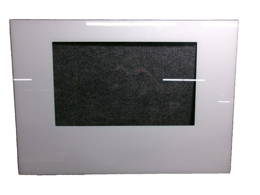 Frigidaire Range Outer Door Glass White Part 316566406 - ApplianceSolutionsHub
