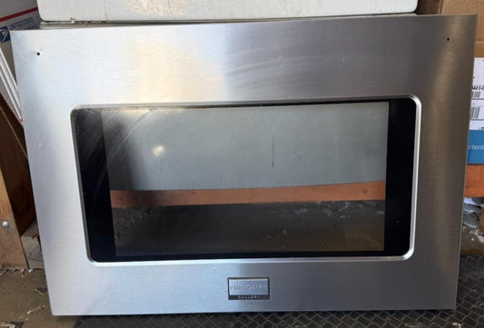 Frigidaire Slide in Range Outer Door Glass Stainless Part 318927823 - ApplianceSolutionsHub