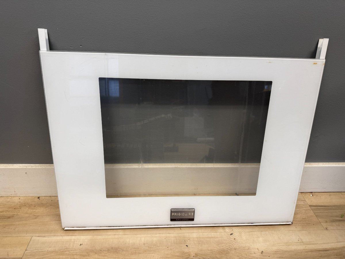 Frigidaire Stove Range Door Glass White Part 316559106 - ApplianceSolutionsHub