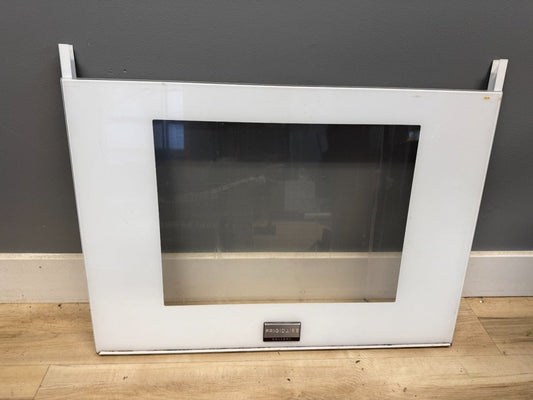 Frigidaire Stove Range Door Glass White Part 316559106 - ApplianceSolutionsHub