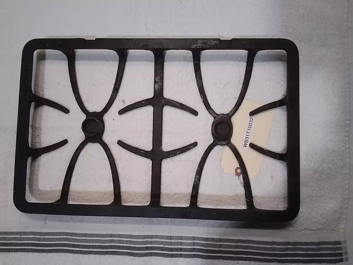 GE Gas Range Burner Grate PN: WB31T10032 - ApplianceSolutionsHub