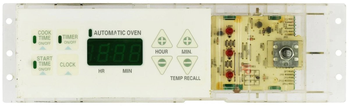GE Oven WB27K10050 Control Board - White Overlay - ApplianceSolutionsHub