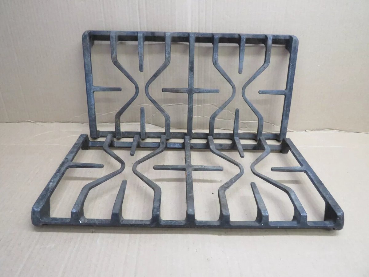 GE Range Burner Grate - lot of 2 Part # WB31X24736 WB31X27151 - ApplianceSolutionsHub