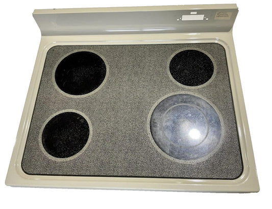 GE Range Glass Cooktop WB62X10009 ALMOND JBP79AY1 RS208235G - ApplianceSolutionsHub