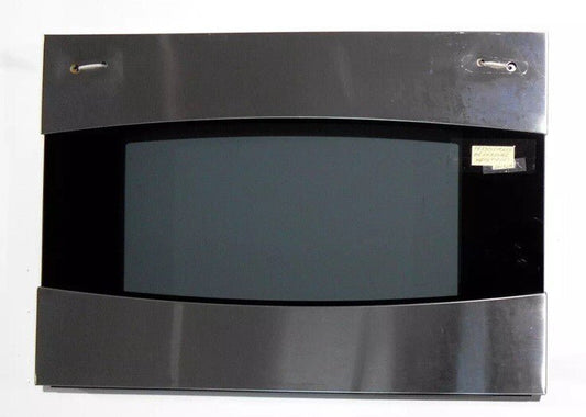 GE Range Outer Door Glass STAINLESS WB56T10243 - ApplianceSolutionsHub