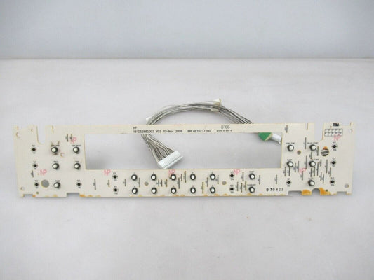 GE Wall Oven Control Button's Board w/Wire 191D5268G003 WB27T10932 - ApplianceSolutionsHub