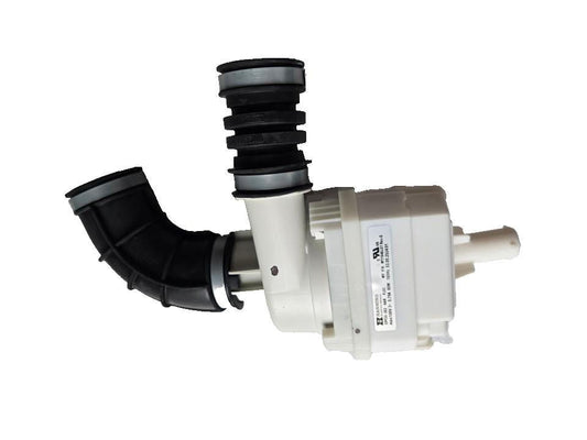 Genuine Dishwasher Pump Motor W11048807 - NEW w BROKEN PLASTIC - ApplianceSolutionsHub