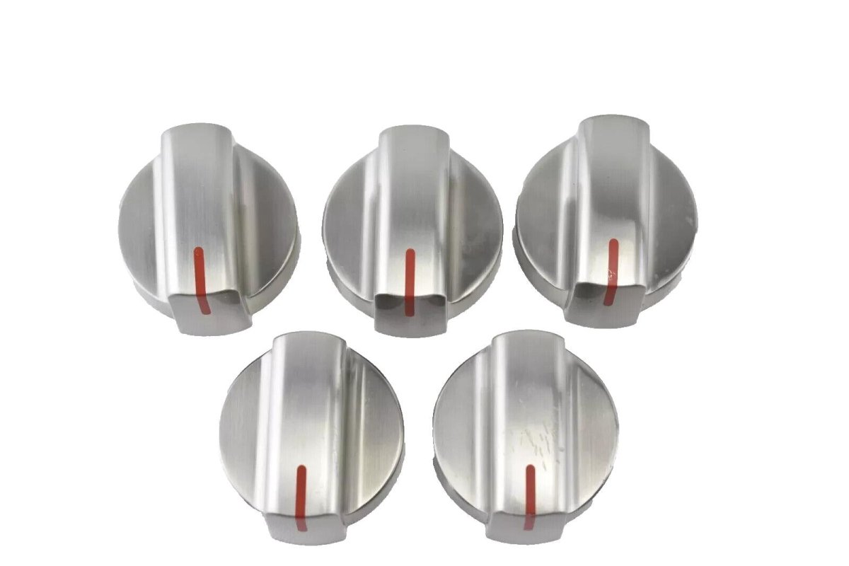 Genuine Frigidaire Range Oven Knob Set of 5 # 5304509889 - ApplianceSolutionsHub