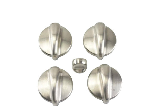 Genuine GE Range Oven, Knobs Set of 5 # WB03T10266 WB03T10272 - ApplianceSolutionsHub