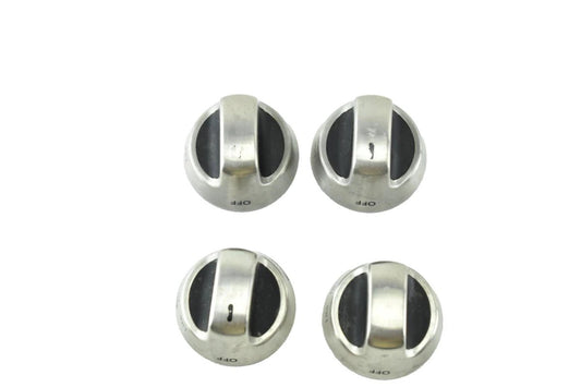 Genuine KitchenAid Range Oven Knob Set of 4  W10114682(1) W10114692(3) - ApplianceSolutionsHub