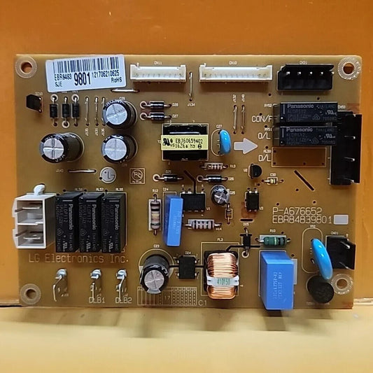 Genuine LG Gas Range Power Control Board # EBR84839801 - ApplianceSolutionsHub