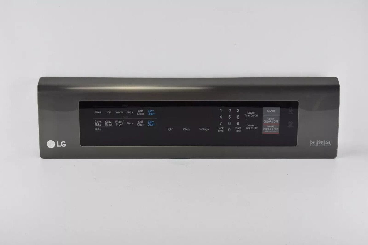 Genuine LG Range Oven 30" Touch Panel ONLY Black Stainless # AGM75549803 - ApplianceSolutionsHub