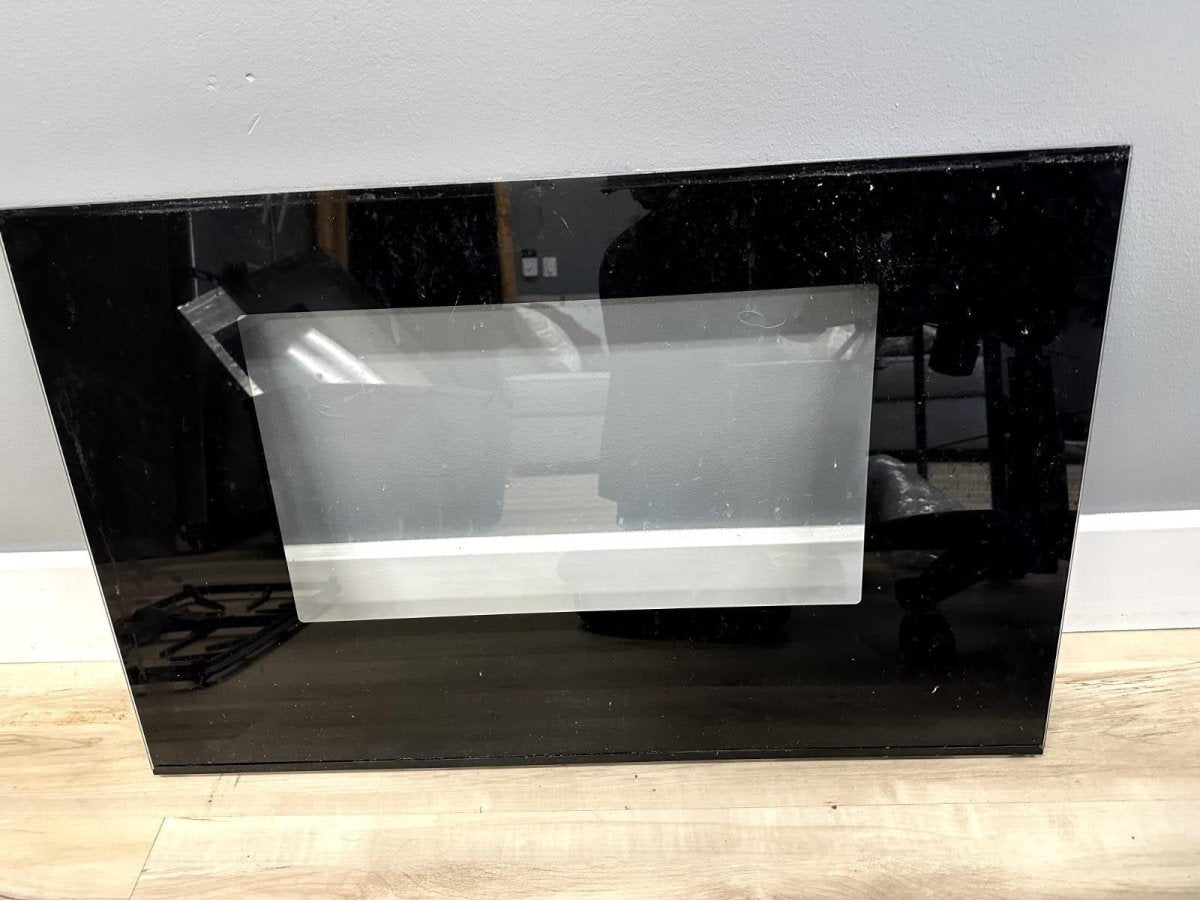 Jenn Air Outer Door Glass Black Part 12002476 - ApplianceSolutionsHub