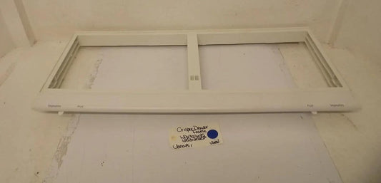 Jenn - Air Refrigerator WP67006185 12531202SP Crisper Drawer Frame Used - ApplianceSolutionsHub