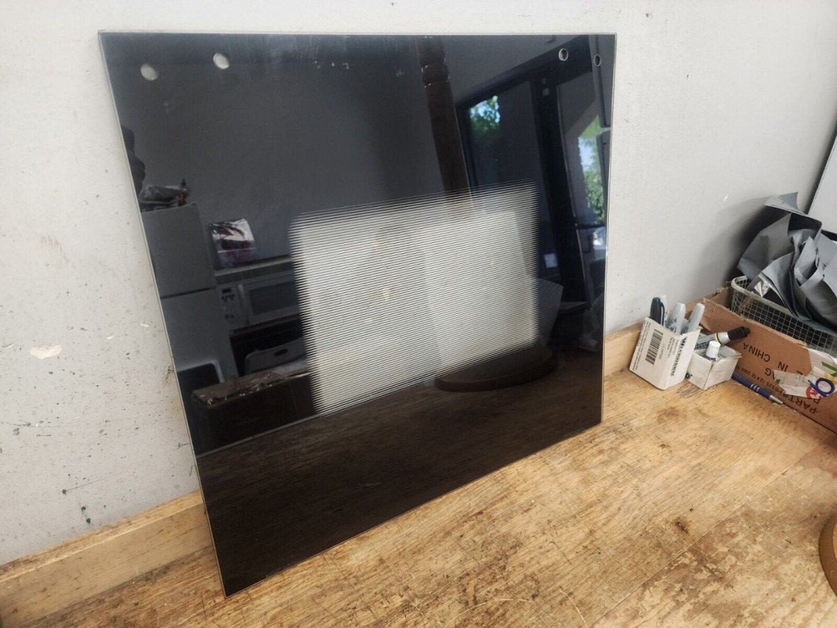 Kitchenaid 27" Wall Oven Door Glass Black Top OR Bottom 8300915 4450694 4450693 - ApplianceSolutionsHub